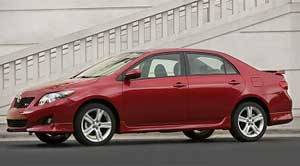 2009 toyota corolla specs canada