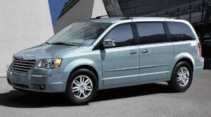 2010 chrysler town and country gas tank size
