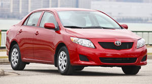 Toyota Corolla 2010 Red