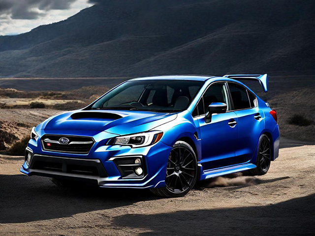 subaru wrx Sport-tech avec grand aileron