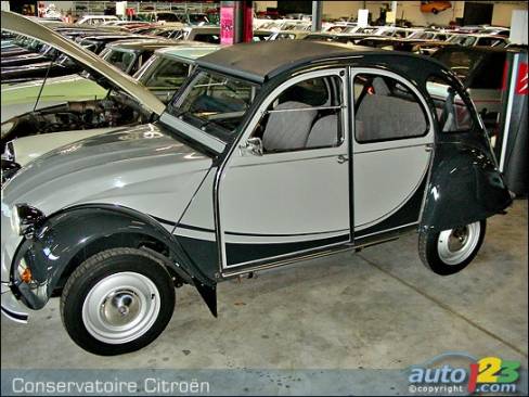 The latest version of the 2 CV.