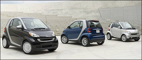 smart fortwo pricing unchanged into 2009, Car News