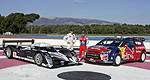 Rally: Sébastien Loeb drives the Peugeot Le Mans car