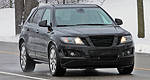 Caught : 2010 Saab 9-4X in the snow!
