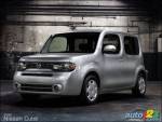 The Nissan cube, 370Z and Infiniti G37 Convertible at the Montreal Auto Show