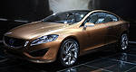 Volvo's S60 concept on display at NAIAS