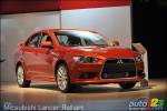 Mitsubishi i MiEV and 2009 Lancer Sportback presented in Toronto