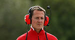 F1: Visite surprise de Michael Schumacher dans le paddock à Jerez