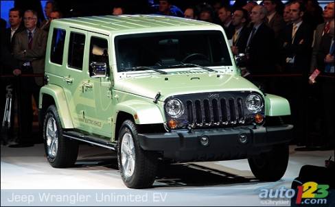 Jeep Wrangler Unlimited EV Prototype | Car News | Auto123