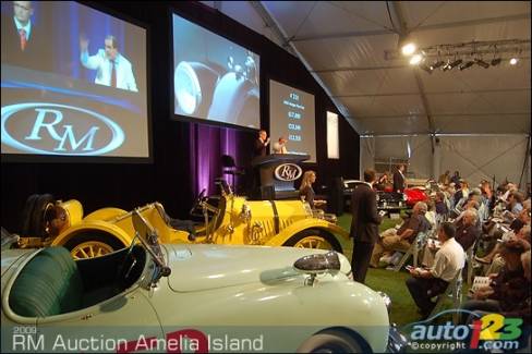 RM Auction at Amelia Island's Ritz-Carleton. Total sales: $12,528,400 for 89 out of 107 cars (83 %).