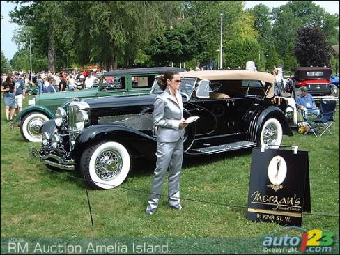 To celebrate RM Classic Cars' 25th anniversary, a Concours d'Élégance was organized in Chatham in 2004.