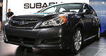2010 Subaru Legacy presented to New York