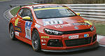 VW Scirocco au gaz naturel en piste au Nürburgring