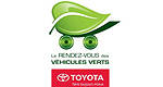 Rendez-vous des véhicules verts Toyota à Kingsey Falls, un rendez-vous pour tous