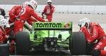 IRL: Dario Franchitti takes win away from Briscoe in Iowa