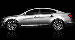 Kia has today released the first images of the VG model