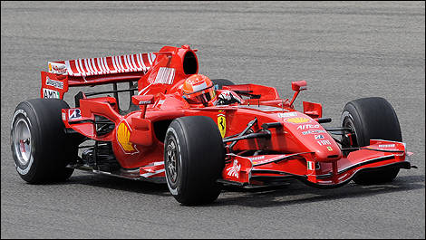 F1: Photos of Michael Schumacher testing the 2007 F1 Ferrari, Car News