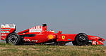 F1: Photos of Luca Badoer driving the Ferrari F60 F1 car