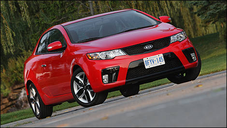 2010 Kia Forte Koup First Impressions Editor's Review | Car Reviews ...