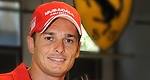 F1: Photos de Giancarlo Fisichella chez Ferrari à Maranello