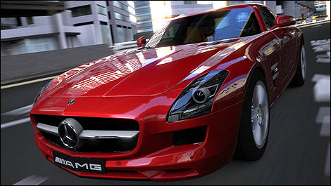 Mercedes SLS AMG : premières vidéos