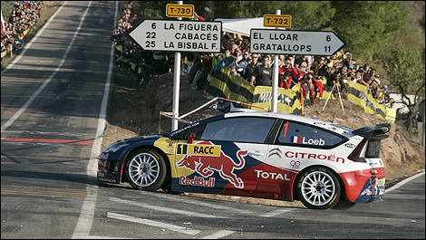 WRC - Sébastien Loeb leads Hyundai 1-2-3 in Spain