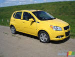 Chevrolet Aveo5 LT 2009 : essai routier