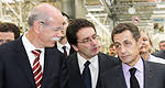 Nicolas Sarkozy à l'usine de Hambach : la smart fortwo électrique en production à compter de 2012