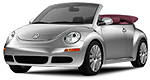 2009 Volkswagen New Beetle Convertible Silver-Red Review