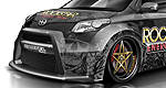 Jeremy Lookofsky's Modified Scion xD Build In Its Booth At SEMA