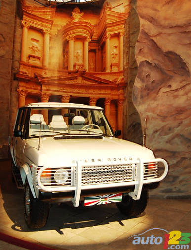 Range Rover à Pétra