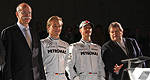 F1: Dévoilement de la décoration de la Mercedes GP à Stuttgart