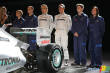 F1: D�voilement de la d�coration de la Mercedes GP � Stuttgart