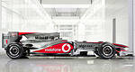 F1: Animation comparant la McLaren MP4/25 de 2010 à la monoplace de 2009