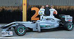 F1: Launch of the new Mercedes-Benz W01