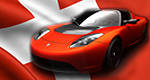 La Tesla Roadster 2010 prend la Suisse d'assaut