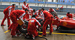 F1: Photo of Ferrari's new wheel nut for faster pit stops