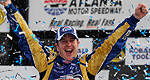 Kurt Busch repeats Atlanta win, Carl Edwards in NASCAR trailer after intentional wreck