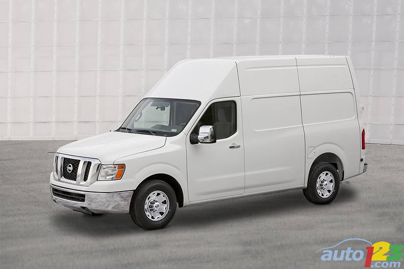 Auto123 New Cars Used Auto Shows Car Reviews News Market The 2017 Nissan Nv At A Press Conference During National Truck Equipment Ociation S Ntea Annual Work Show In St Louis Mo