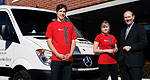 Deutschmobil cultural ambassadors begin cross-Canada tour in a Mercedes-Benz Sprinter