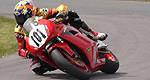 On peut le dire! Jordan Szoke sur Honda pour le Championnat Superbike Parts Canada 2010