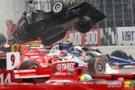 IRL: Spectaculaire album photo de la collision survenue en s�rie IndyCar