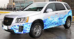 2010 Chevrolet Equinox hydrogen fuel cell vehicle Presented in New York
