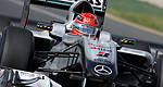 F1: L'écurie Mercedes aura bientôt une version B de sa W01
