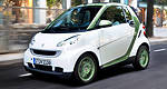 smart fortwo électrique : en ville, c'est brillant!