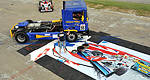 Ian Cook Paints With a Big Rig
