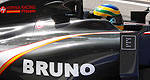F1: Le pilote HRT Bruno Senna n'est pas inquiet du retour des 107 %