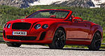 De nouvelles images de la Bentley Continental Supersports Cabriolet