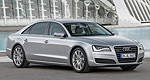 Audi's new flagship sedan, the A8 L, in pictures