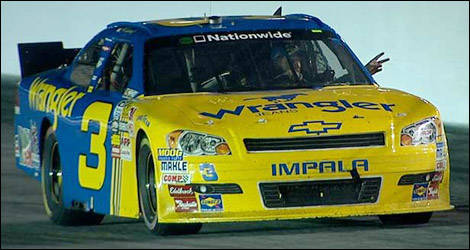 NASCAR: Dale Earnhardt Jr.'s Daytona winning #3 Nationwide car on